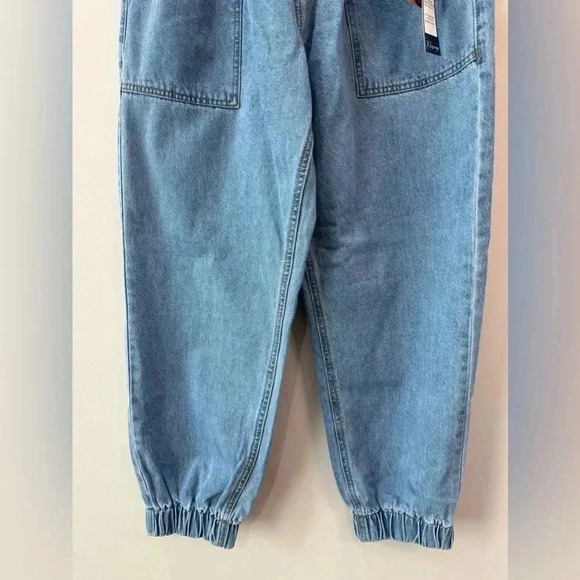 Indigo Poppy XL Maternity Jeans with Elastic Ankle and Belly Band - Picture 6 of 14